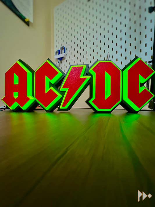 Letrero luminoso AC/DC