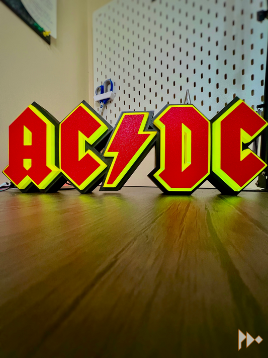Letrero luminoso AC/DC