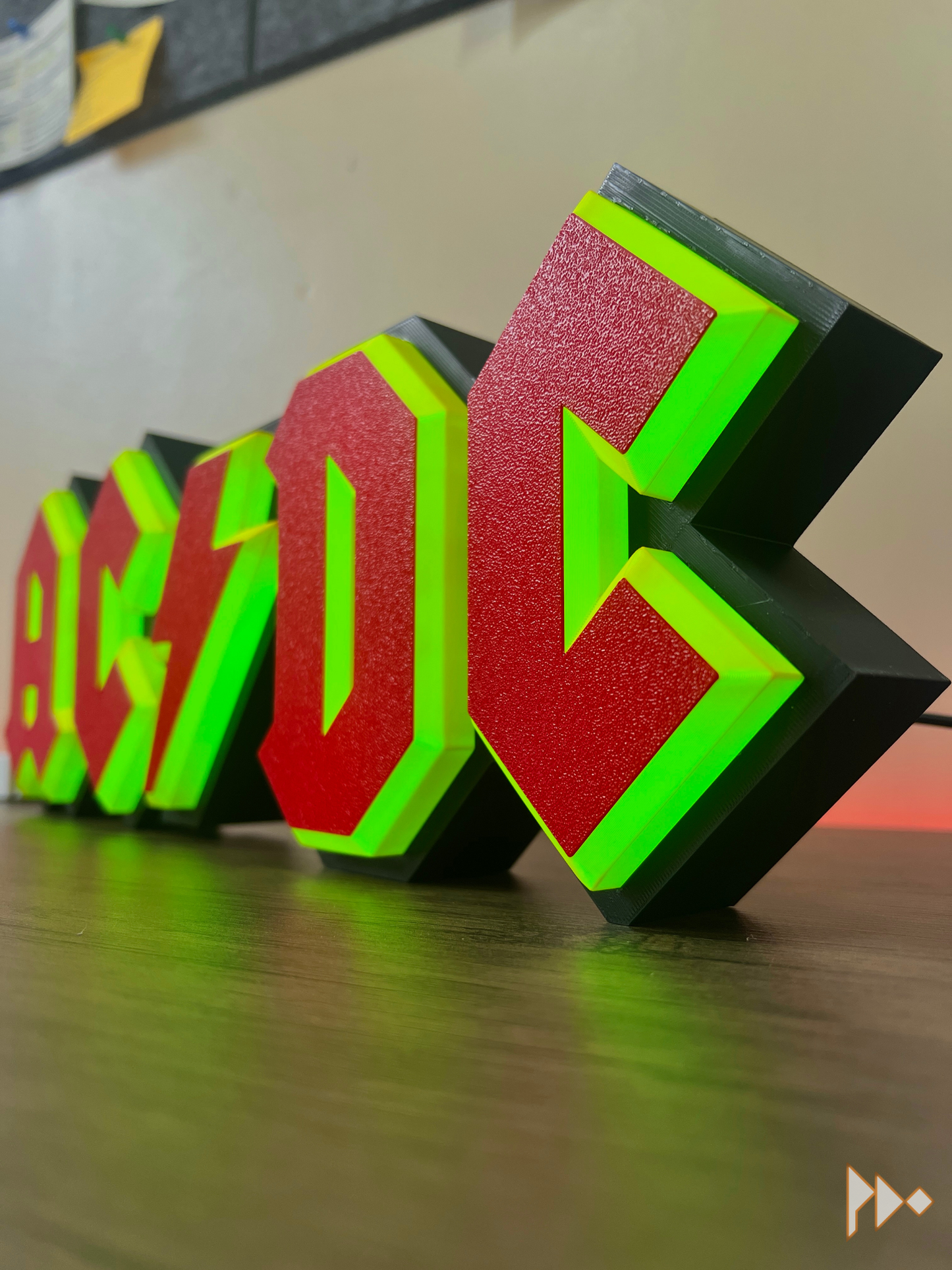 Letrero luminoso AC/DC